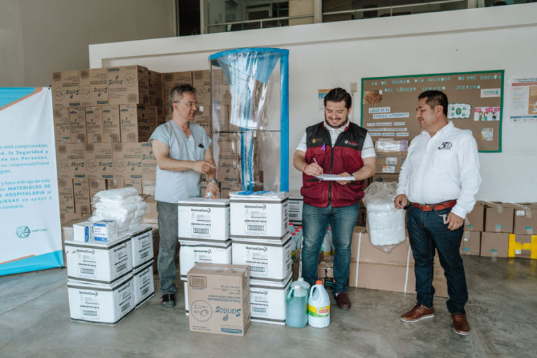 Braskem Idesa entrega insumos para hacer frente al Coronavirus en el sur de Veracruz