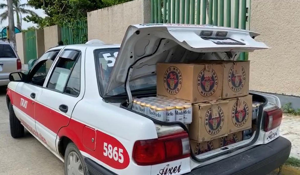 Venta de cerveza en Bama de Coatza provoca caos