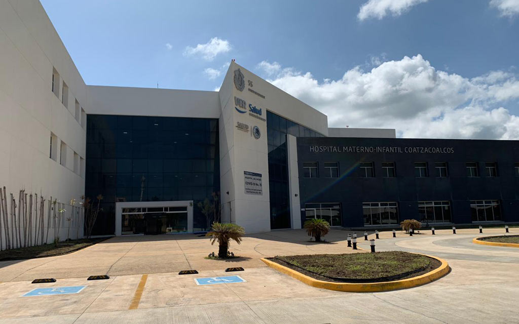 Hospital Materno Infantil ; así luce y opera ya reconvertido en Hospital Covid-19 en Coatza
