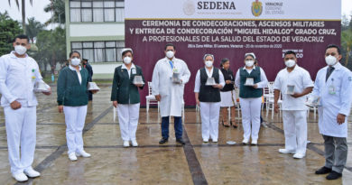 Personal del IMSS Veracruz es galardonado por su lucha contra Covid-19