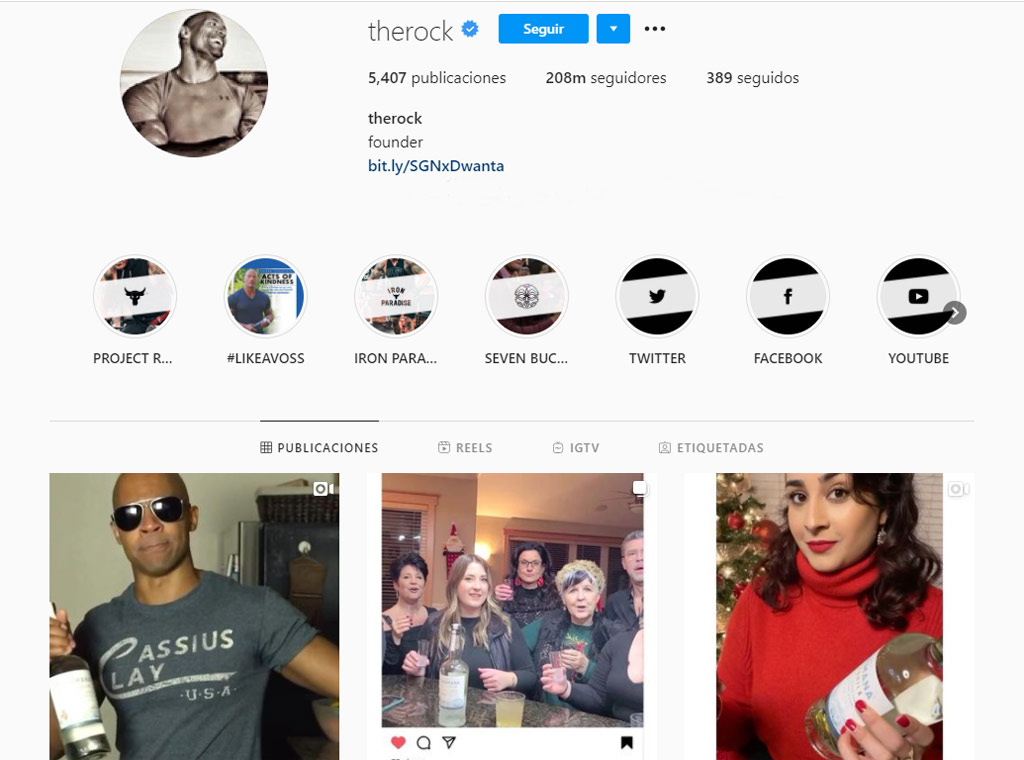 Cuentas de Instagram con más seguidores