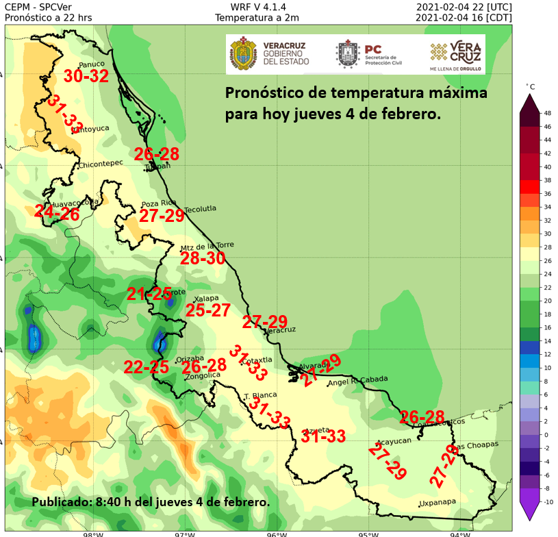 Coatzacoalcos vive su amanecer más frío del año