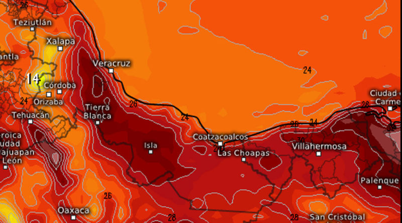 Clima en Coatza: Termómetro rebasará los 40 grados