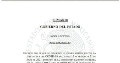 Cuitláhuac emite nuevo decreto ante tercera ola