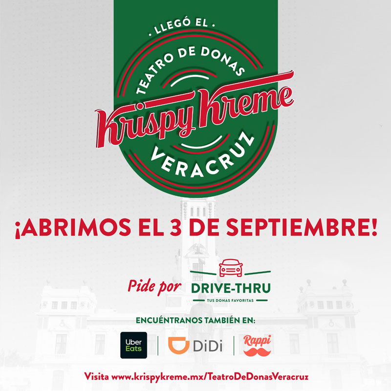 Krispy Kreme Veracruz abre sus puertas y desata la locura