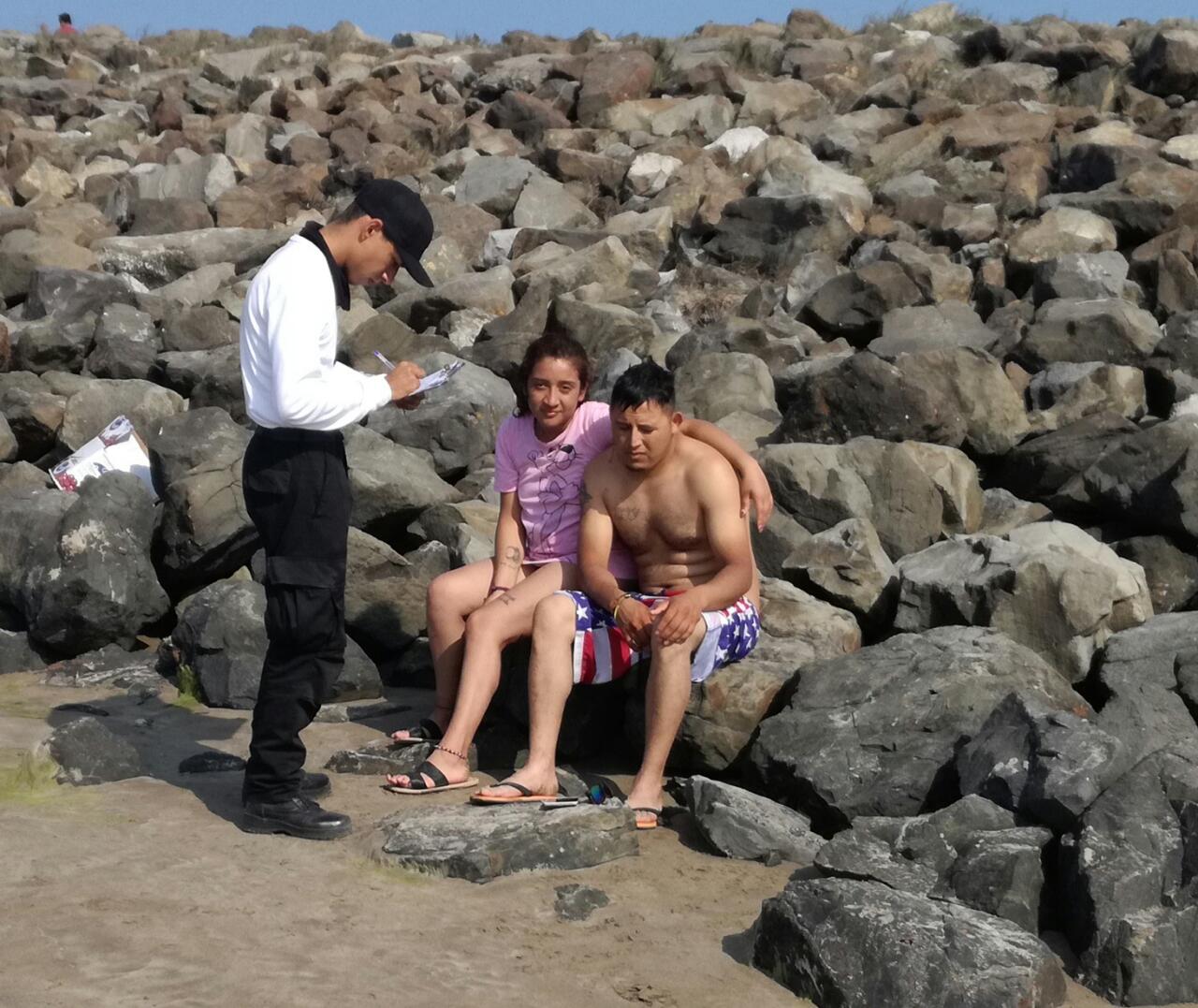 Salvan a hidalguenses de morir en playas de Veracruz