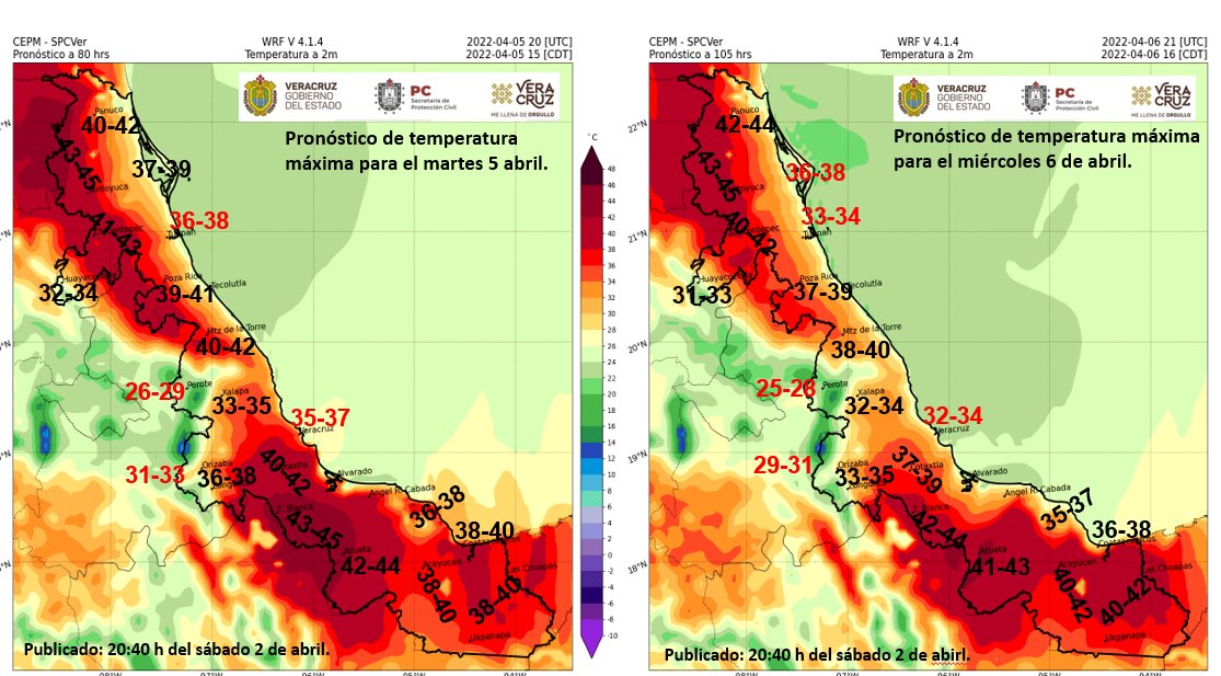Termómetro en Veracruz ronda los 40 grados