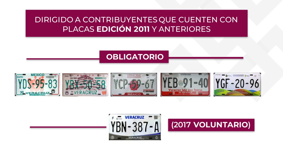 Guía completa para el canje de placas en Veracruz