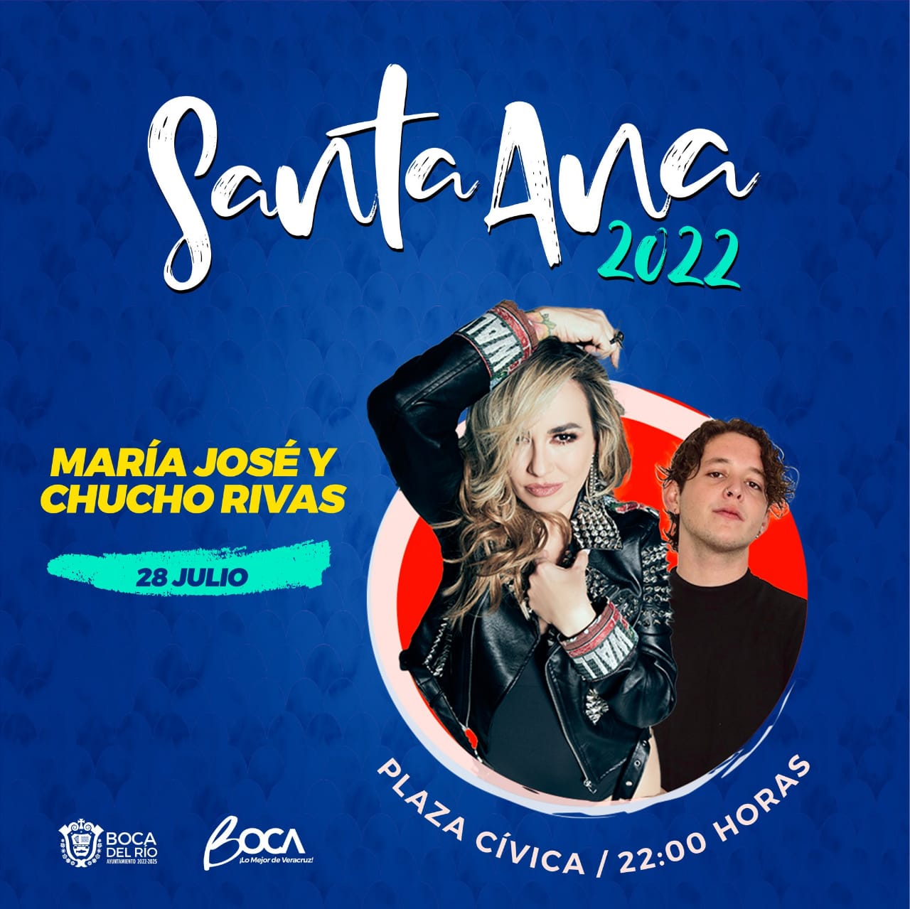 Presentan artistas para las Fiestas de Santa Ana 2022