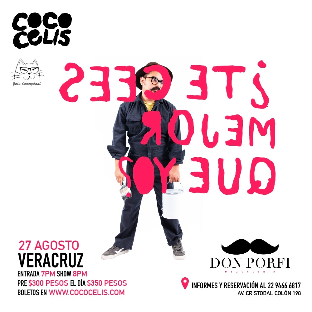 Boletos para Coco Celis en Veracruz.