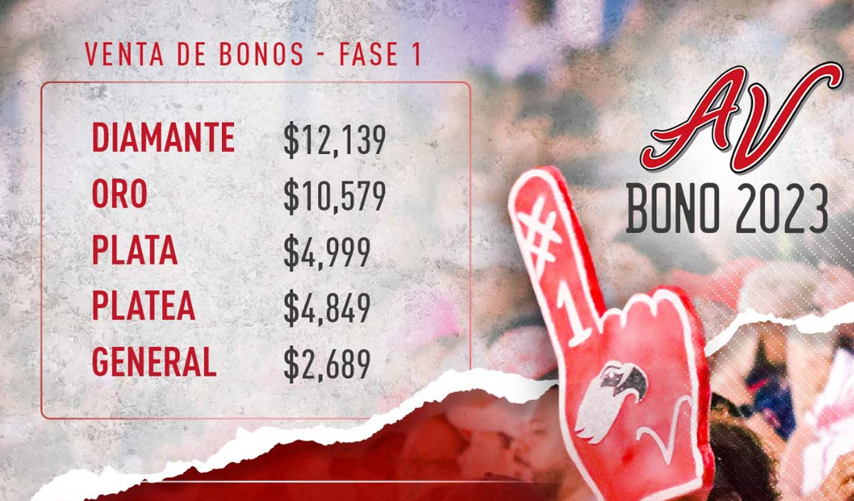 Conoce el precio del abono del Águila de Veracruz 2023 | Cocktelera