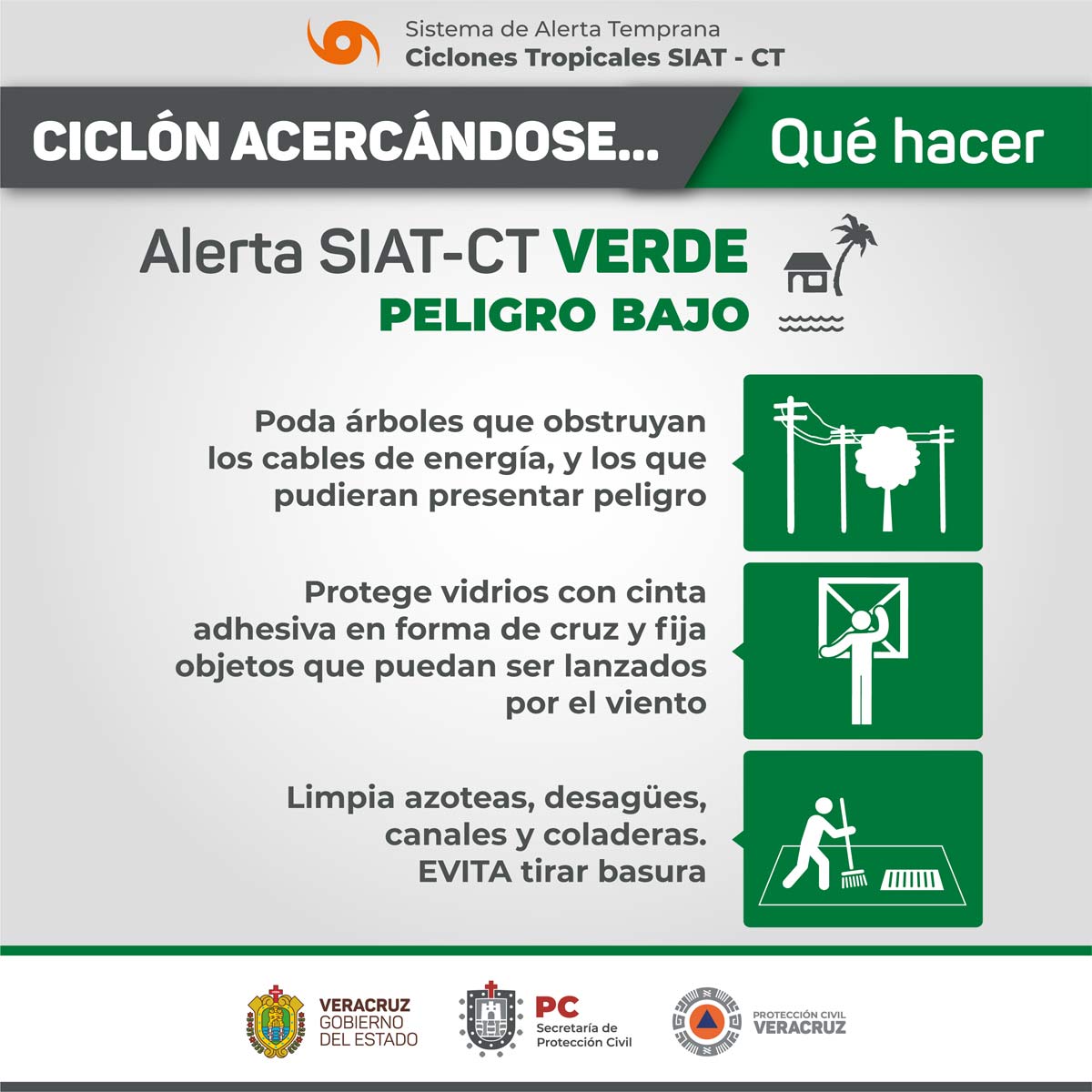 Karl en Veracruz; llegará con mucha lluvia