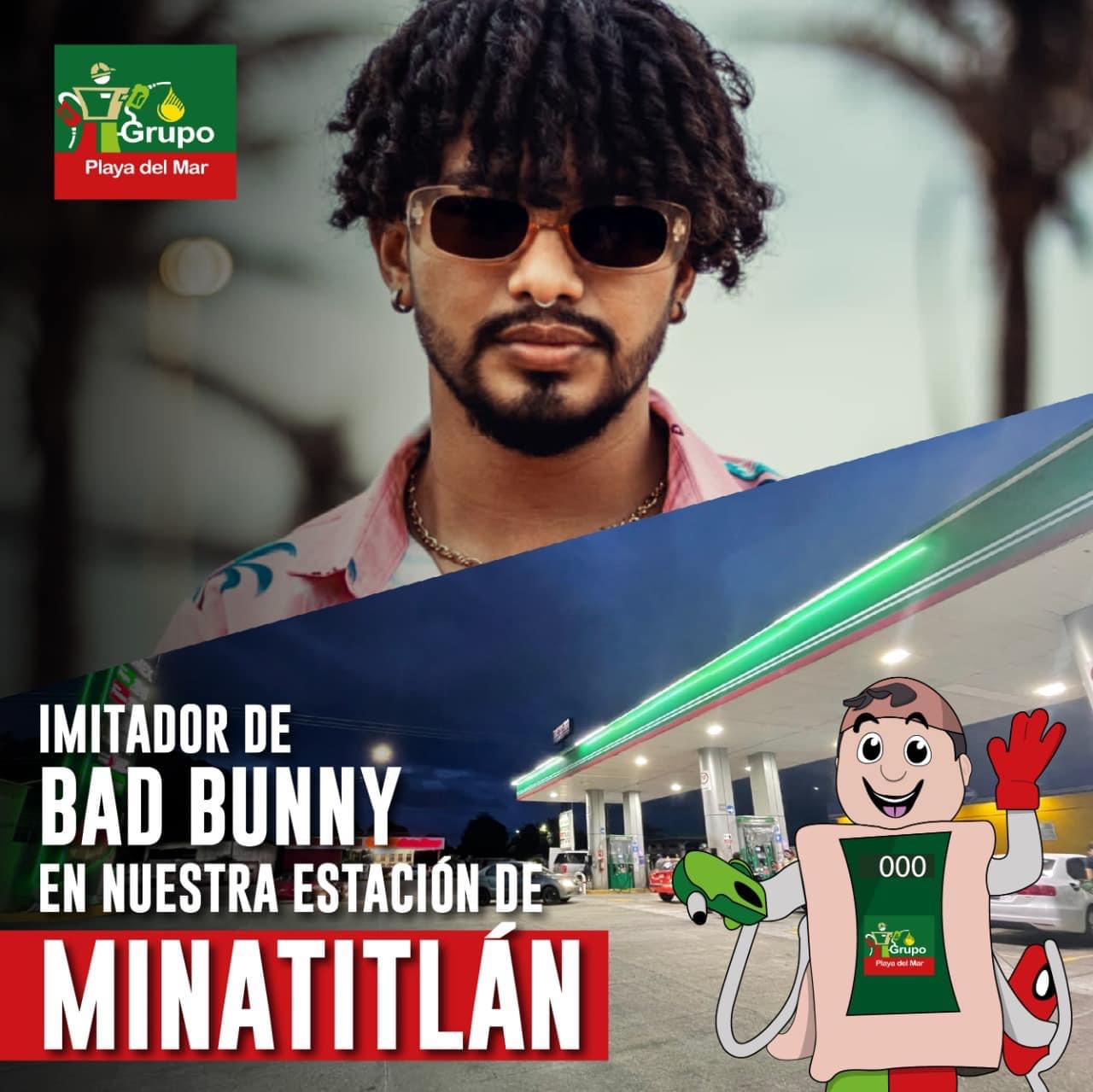 Bad Bunny estará en Minatitlán