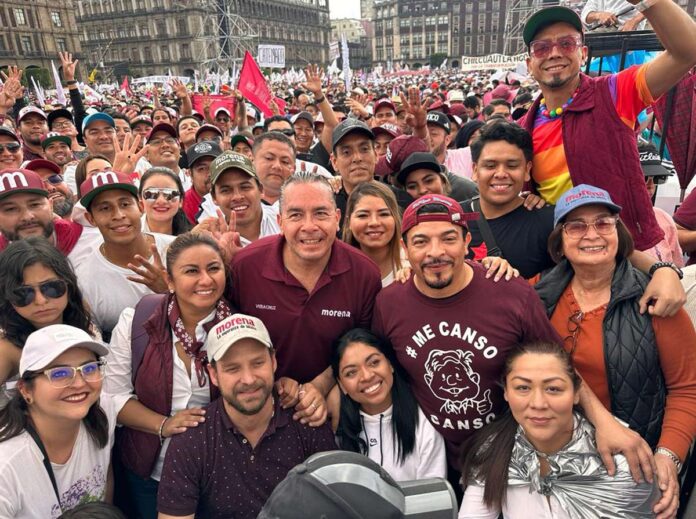 Marcha por la Justicia de Cazarín, del agrado del presidente López Obrador