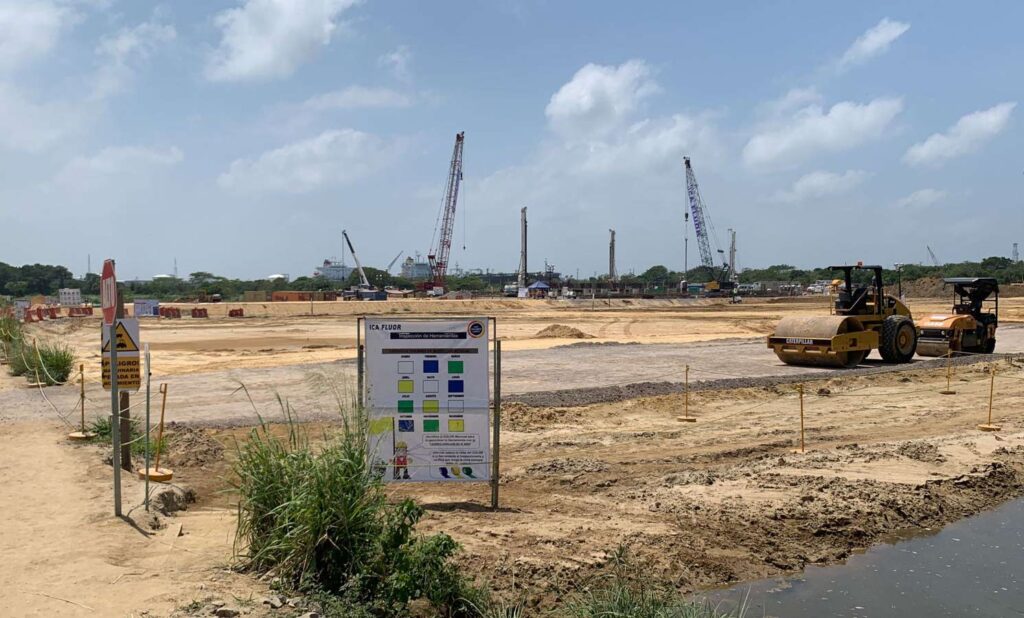 Colocan primera piedra de Terminal Química Puerto México; invertirán 8 mil millones de pesos