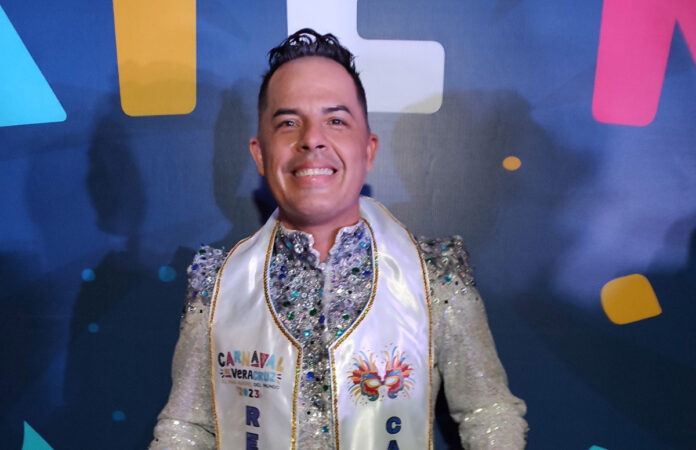“El Cremas”, nuevo Rey del Carnaval de Veracruz 2023