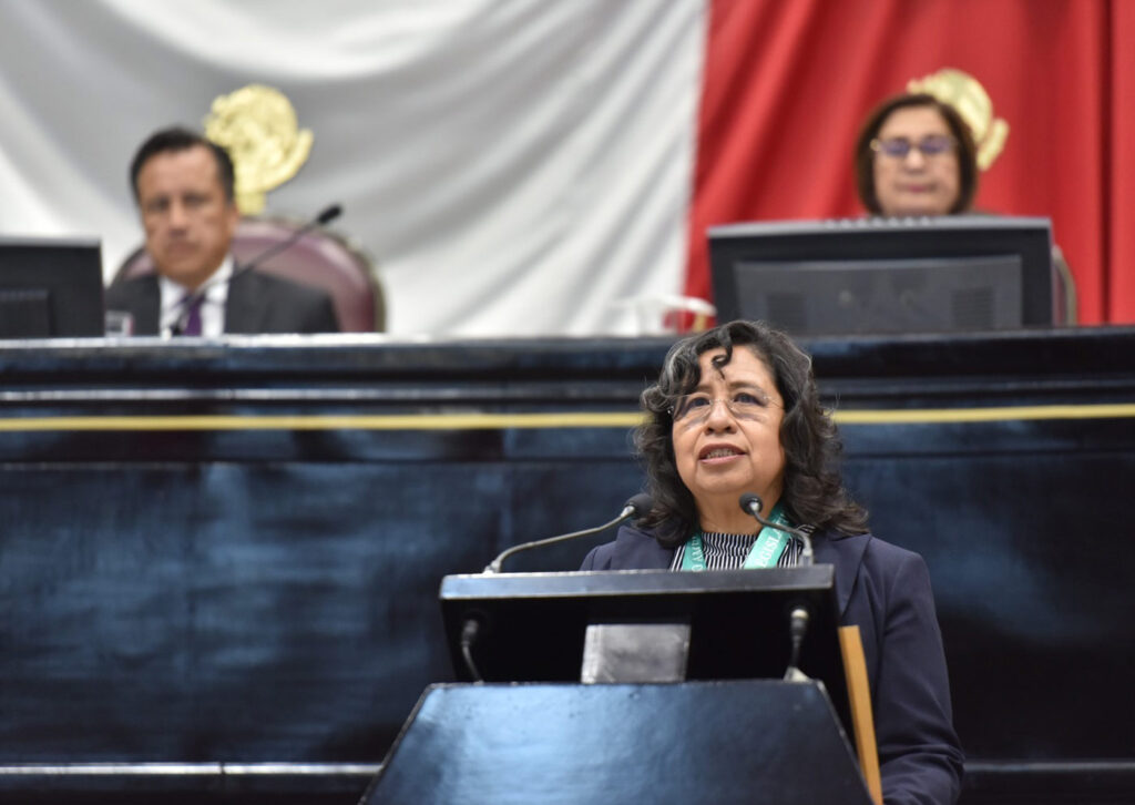 Entrega Congreso el Premio al Mérito Ambiental 2023 a la Dra. Fabiola Sandoval