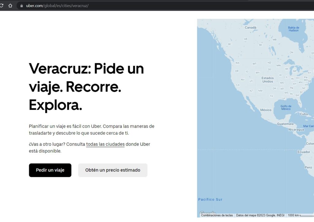 Reaparece Uber en Veracruz