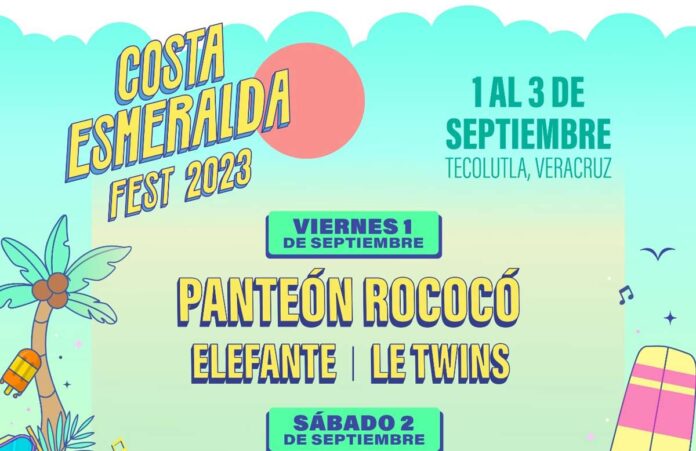 Costa Esmeralda Fest 2023 tendrá a estos artistas