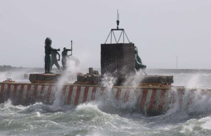 Rachas de viento llegan a los 100 km/h en Veracruz