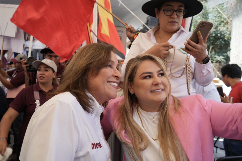 Mujeres apoyando mujeres, agradece Rocío Nahle a mujeres respaldándola tras ataques de la oposición