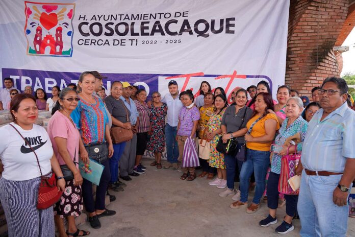 Alcalde de Cosoleacaque promueve la participación de la ciudadanía en la construcción de un municipio próspero