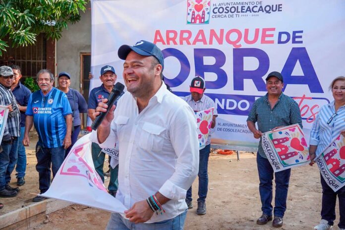 Alcalde de Cosoleacaque comprometido con seguir trabajando hasta el último día de la administración