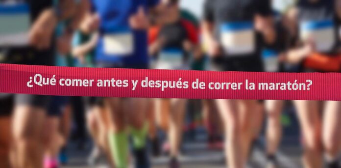 qué comer antes de un maratón