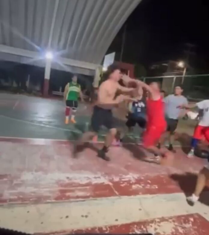 Batalla campal en La Noria