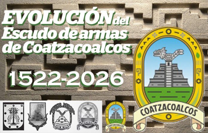 Evoluciona escudo de armas de Coatza