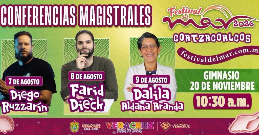 Ponen clima temporal al gimnasio 20 de Noviembre para conferencias de Diego Ruzzarín, Farid Dieck y Dalila Aldana