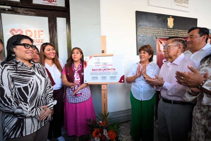 Ayuntamiento de Veracruz presenta espacios dignos y seguros para la lactancia materna